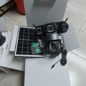 4G Triple Lens Solar CCTV Camera for Farms and Remote Areas