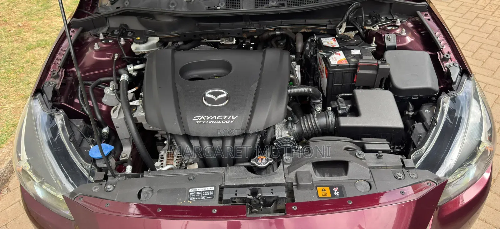 Mazda Demio 2017 Maroon