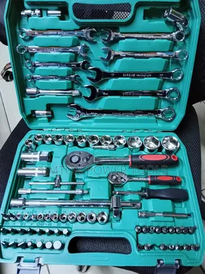 216-Piece Chrome Vanadium (CR-V) Professional Mechanics Tool Set.