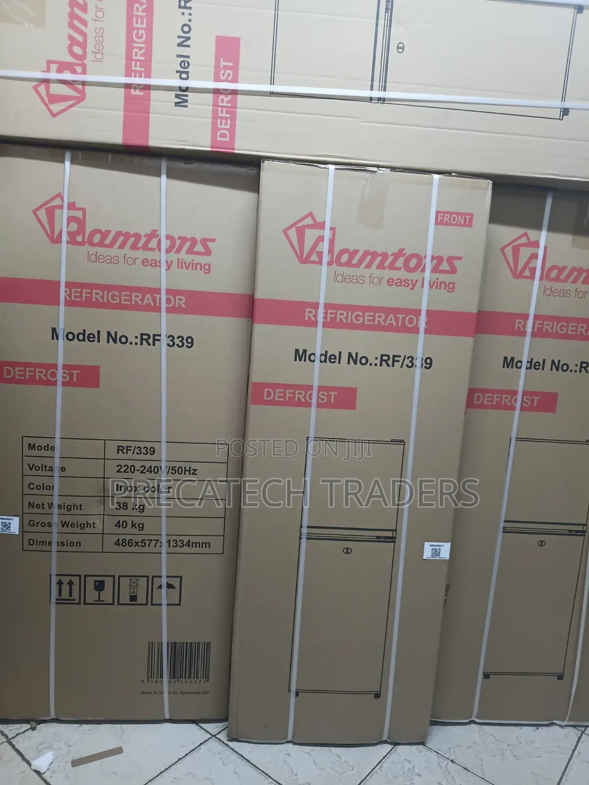Ramtons RF/339 138L Double Door Refrigerator