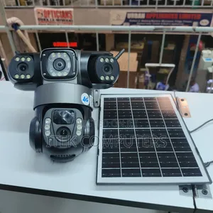 Solar 4G Triple Lens CCTV Camera for Business and Home Security