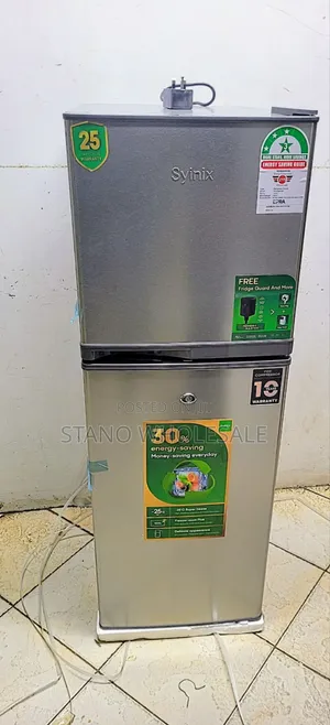 Syinix 138l Double Door Refrigerator