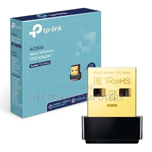 TP-Link Archer T2U Nano AC600 Wireless USB Adapter