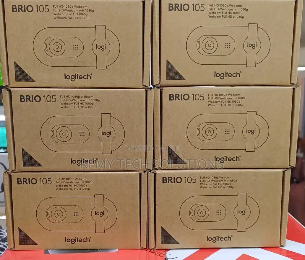 Logitech Brio 105 Webcam || Logitech Brio 105 Webcam