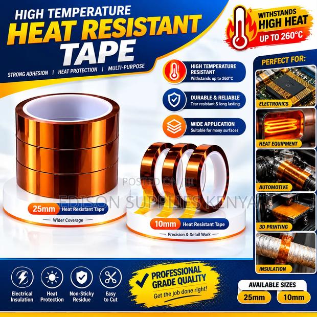 Heat Tape Temp Sublimation PCB Insulation Polyimide Thermal Tape