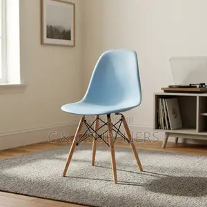 Blue Plastic Eames Chair