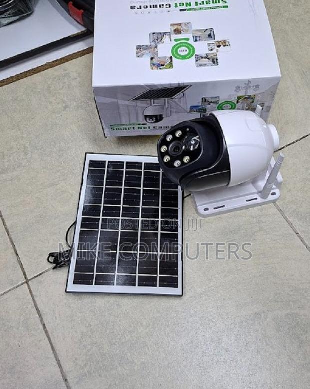 V380 Single Lens Solar Powered CCTV Camera 4g Dust - main view