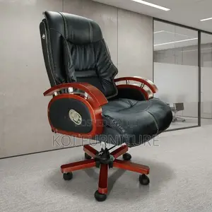 Office Chairs; Modern CEOS Executive Leather Reclining Heavy Seat