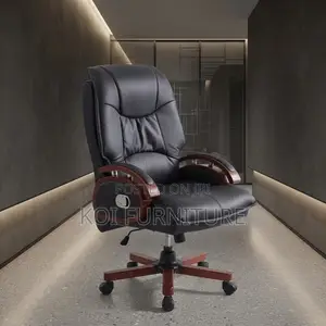 Office Chairs; Modern CEOS Executive Leather Reclining Heavy Seat