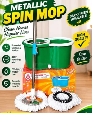 *Metallic Spin Mop*
