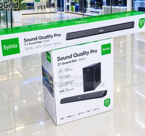 Syinix Soundbar (SYN-Q120) With Deep Bass 