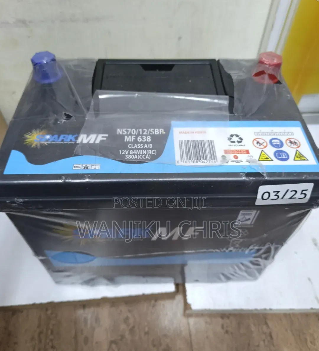Spark Ns70 Maintenance Free Car Battery