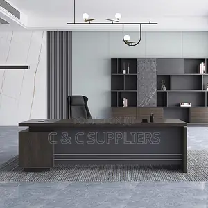 L-Shaped CEO's Imported Work Desk-1.6m