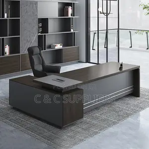L-Shaped CEO's Imported Work Desk-1.6m