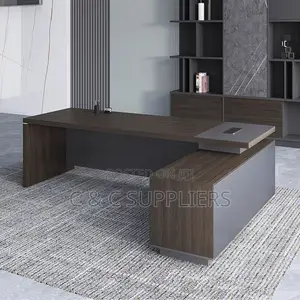 L-Shaped CEO's Imported Work Desk-1.6m