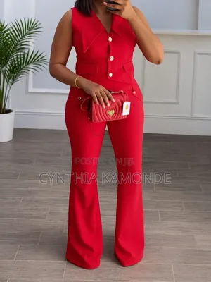 Waistcoat and Pant Two Piece Set