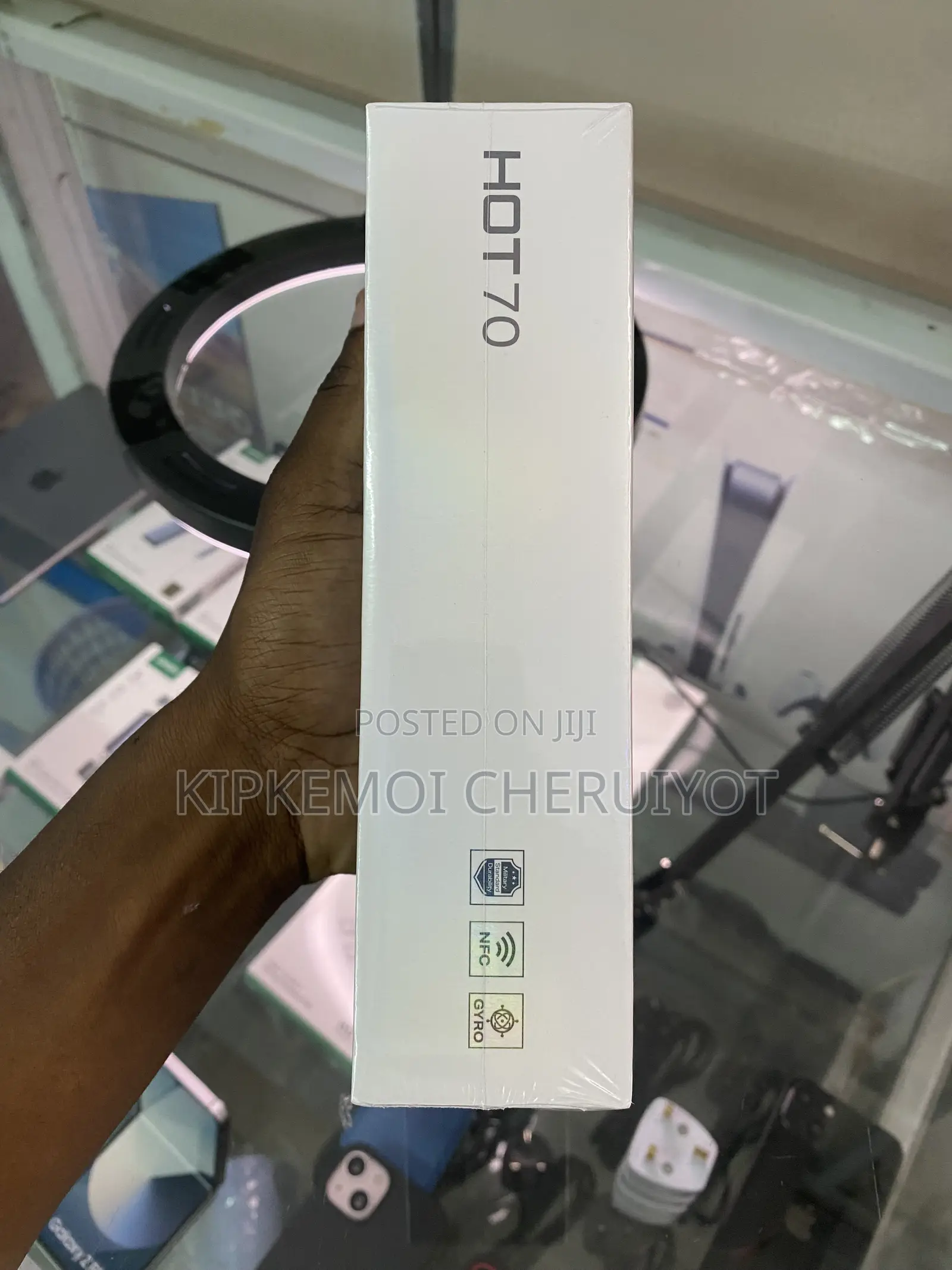 New Infinix Hot 70 256 GB Black