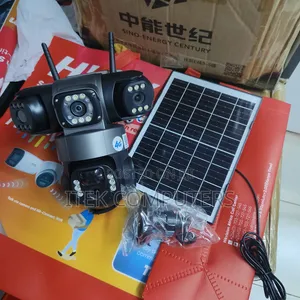 4G Triple Lens Solar CCTV With Motion Detection and Night View