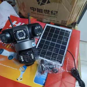 4G Triple Lens Solar CCTV With Motion Detection and Night View