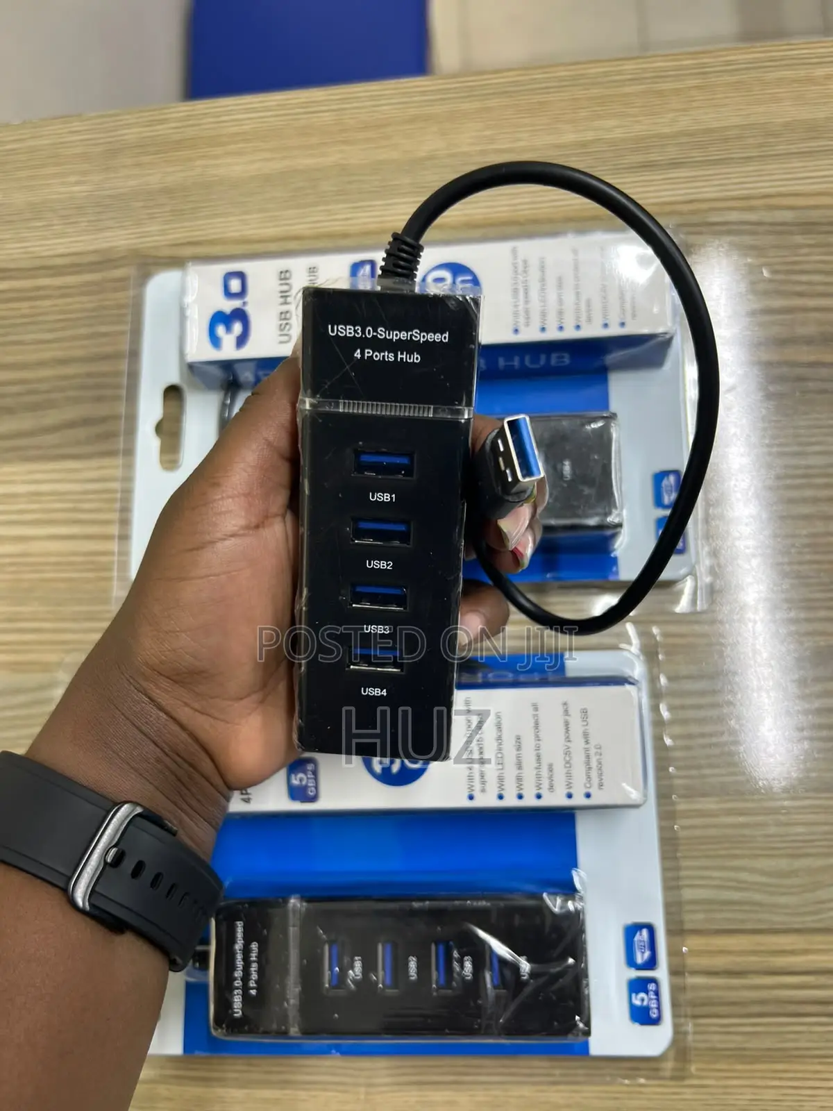 USB 3.0 Super Speed 4 Port Hub
