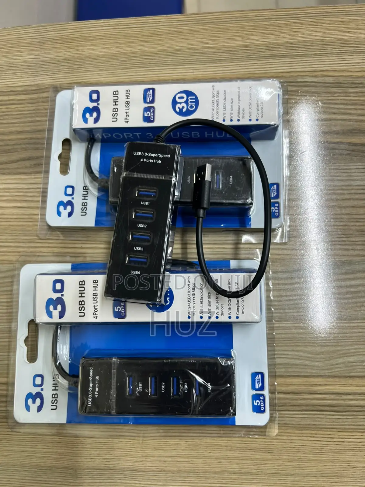 USB 3.0 Super Speed 4 Port Hub