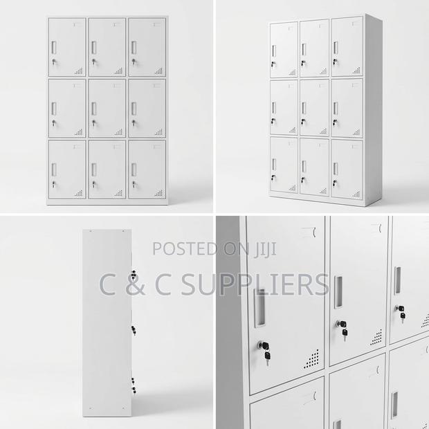 Nine Door File Cabinet - thumbnail 5
