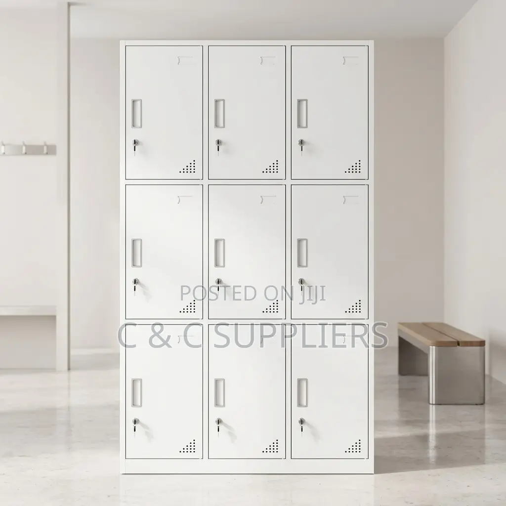 Nine Door File Cabinet