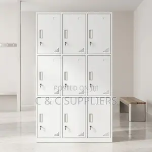 Nine Door File Cabinet