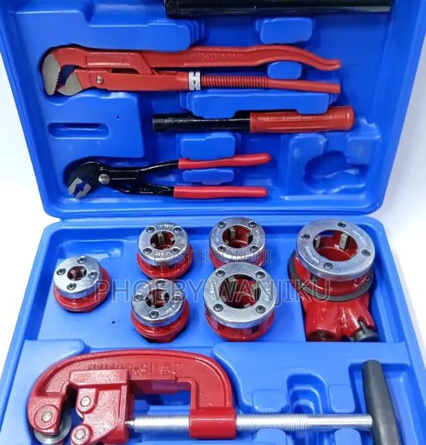 Professional Pipe Threading Die Set - main view