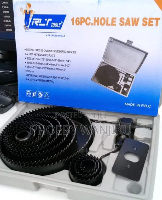 16Pcs Hole Saw Set - main view