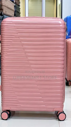 Large Rubber Suitcase 79cm With 360° Spinning Wheels