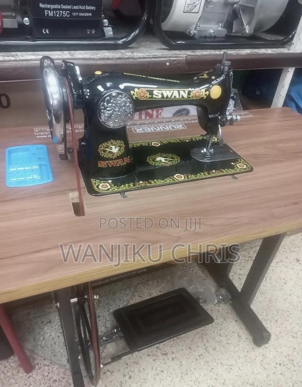 Sewing Machine Swan Plus Imported Sewing Table - main view