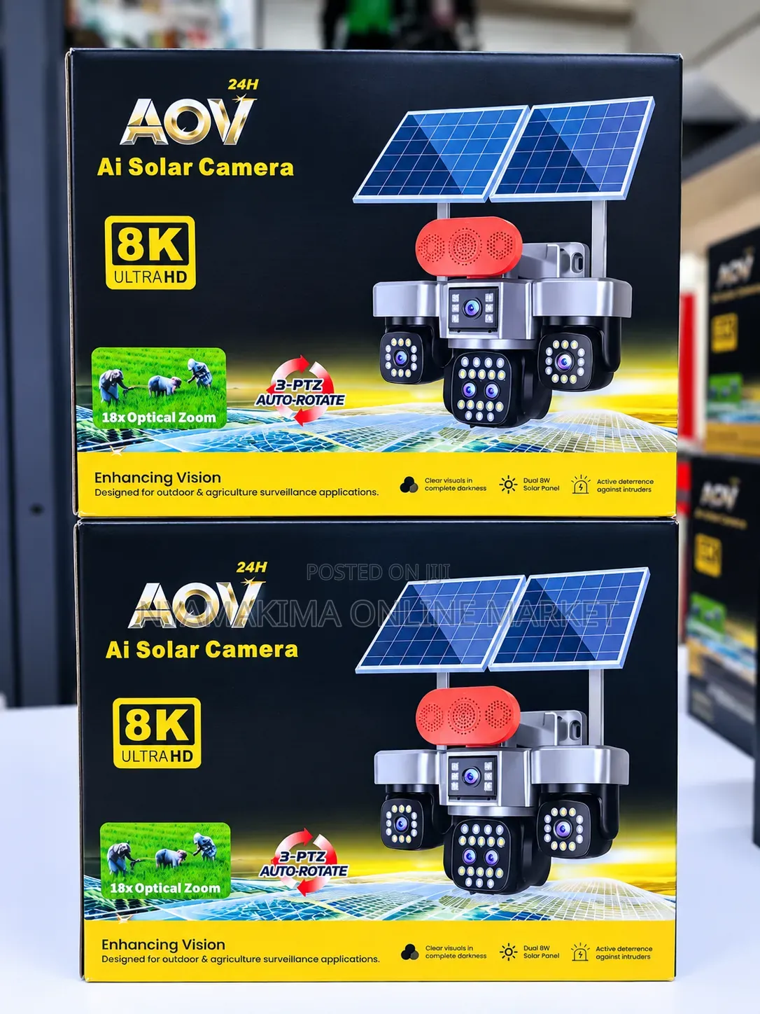 Solguard Multi Lens Solar Camera