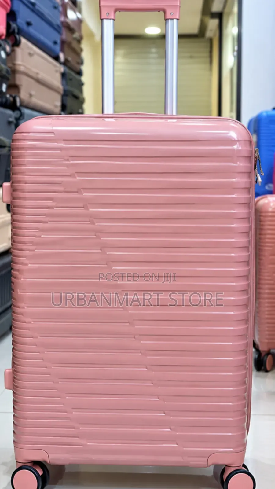 Large 79cm Unbreakable Rubber Suitcase