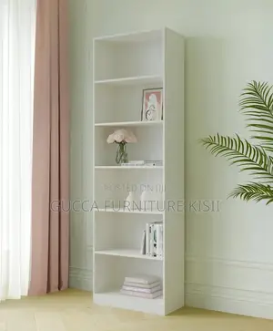 Space Saver Vertical Customized Wooden Bookshelf