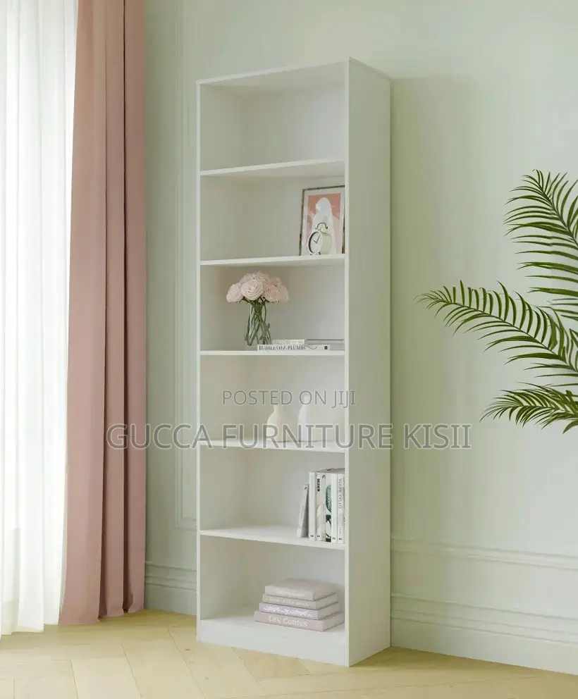 Space Saver Vertical Customized Wooden Bookshelf