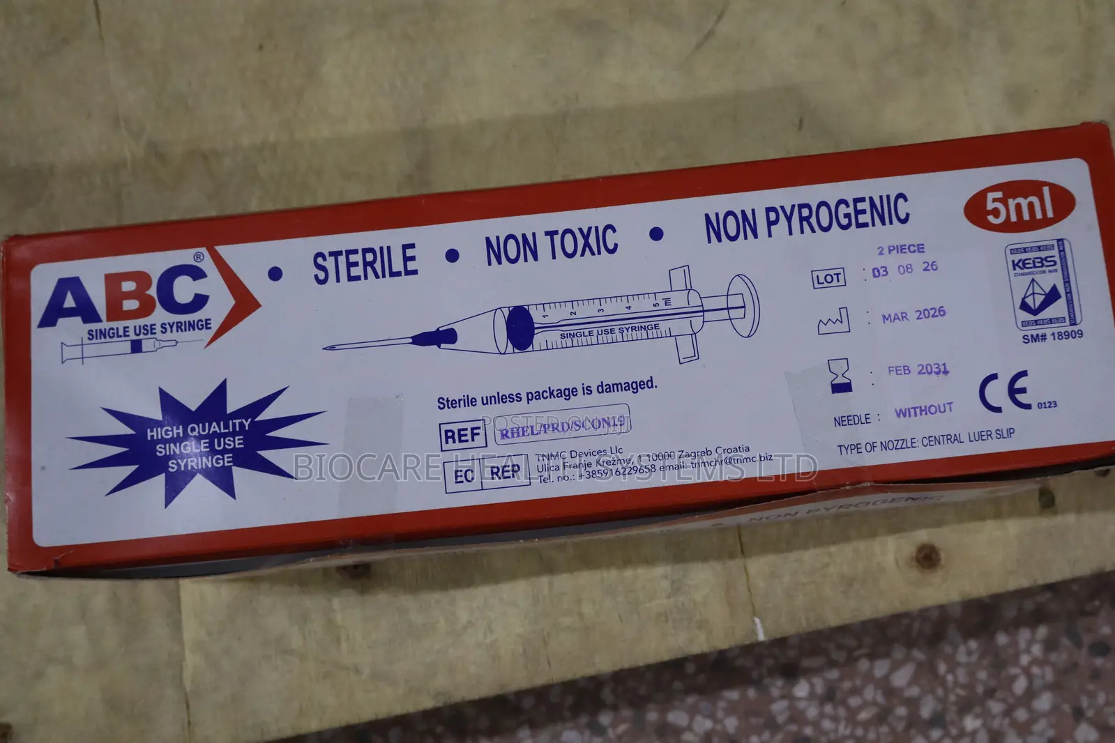 2 Cc Syringes