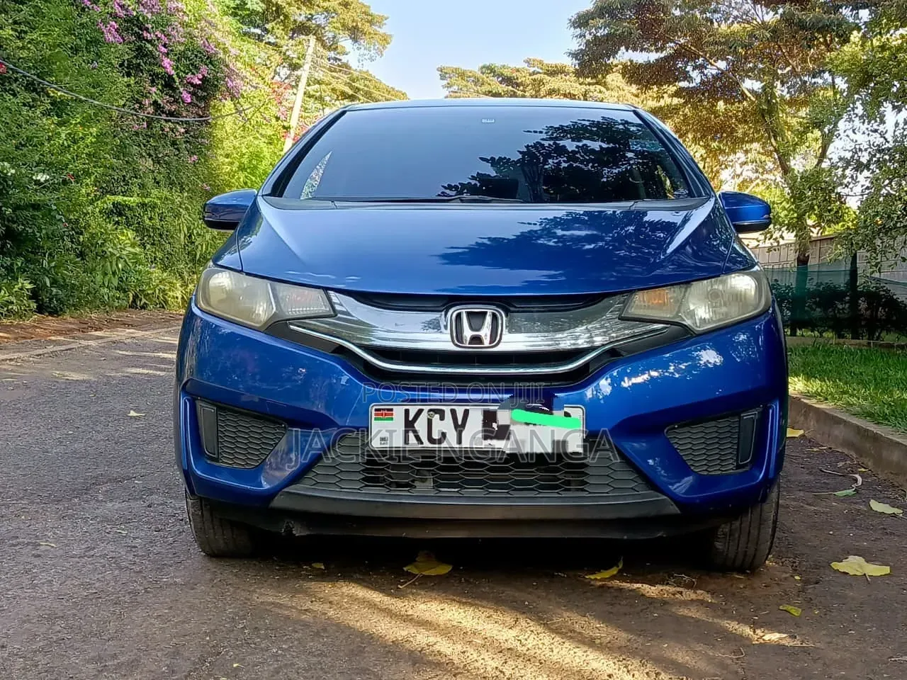 Honda Fit 2015 Blue