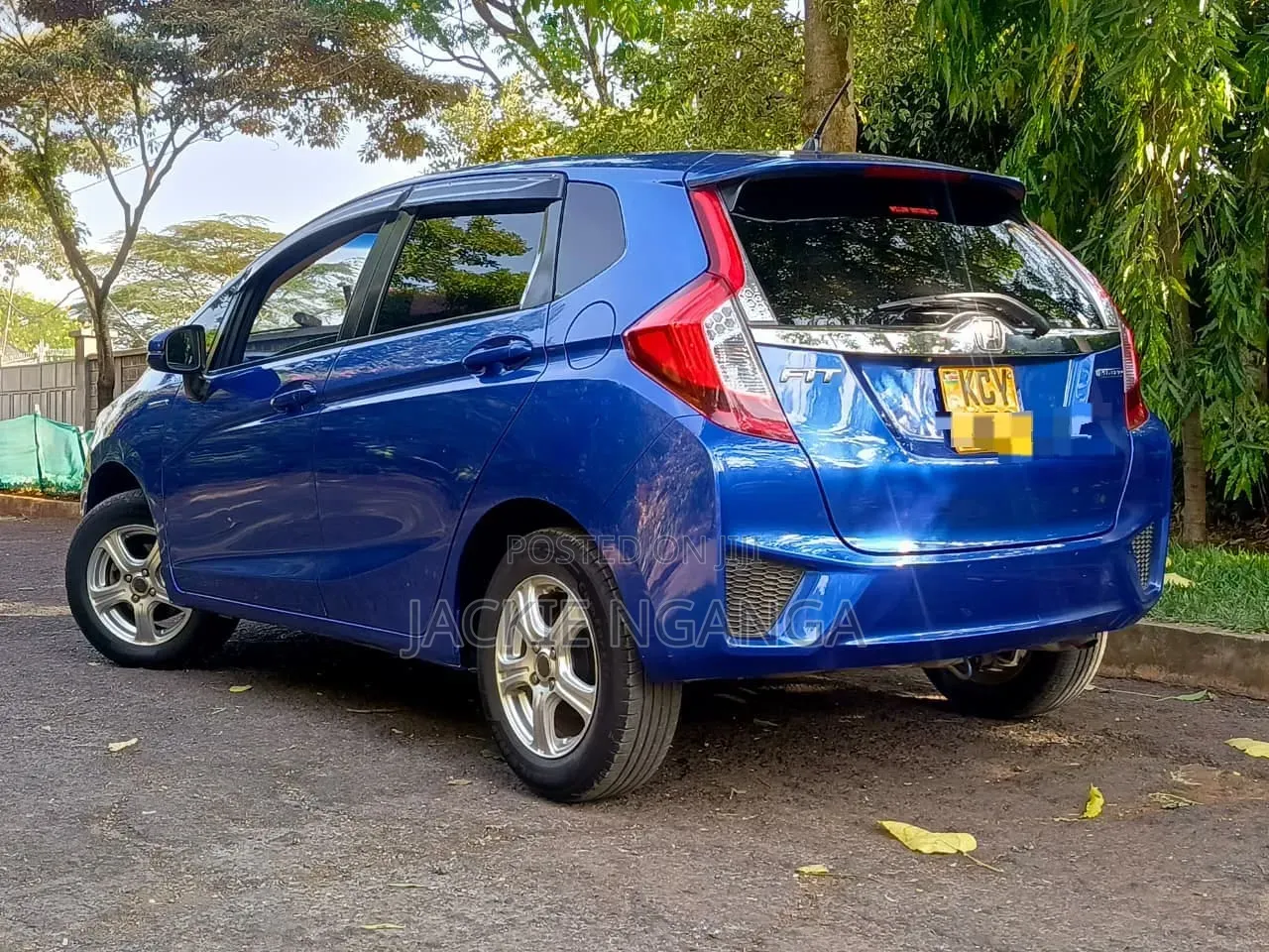 Honda Fit 2015 Blue