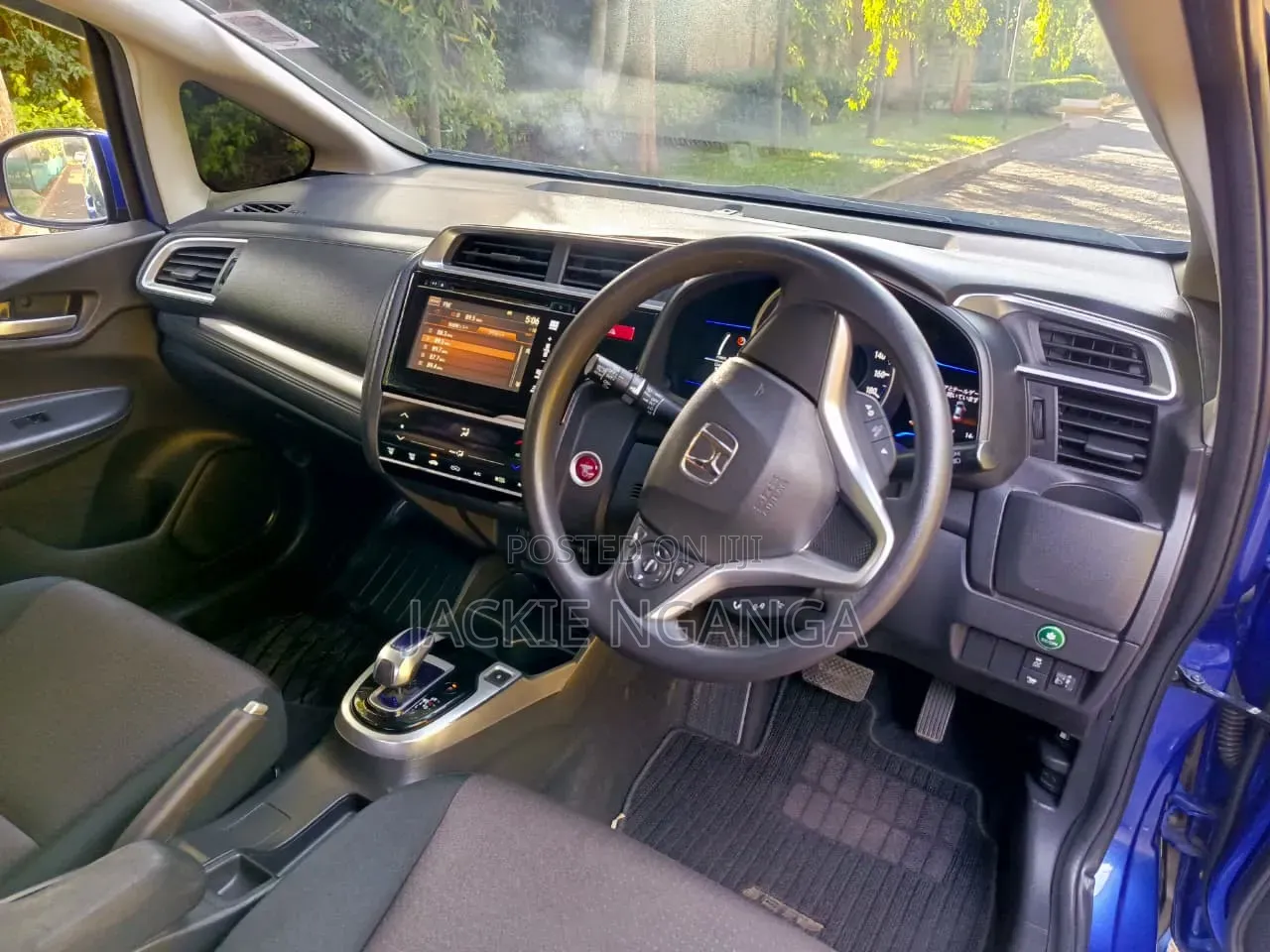 Honda Fit 2015 Blue