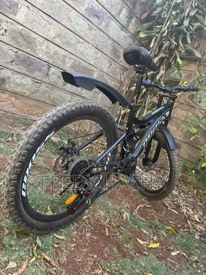 Fairly New GT CROSS 24" Mountain Bike (Black) - Dual Suspension