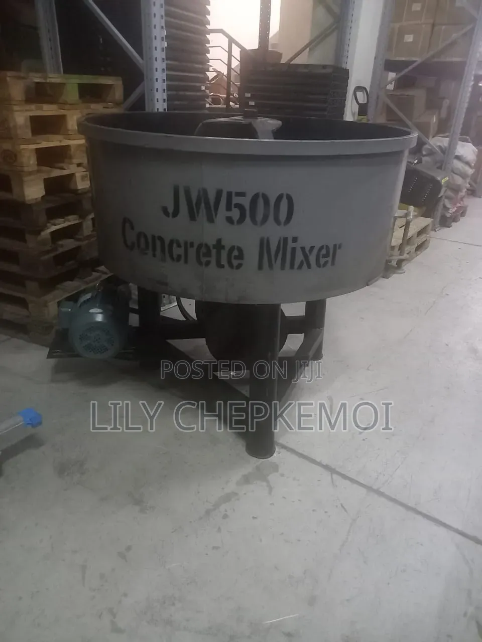 Pan Mixer Machine