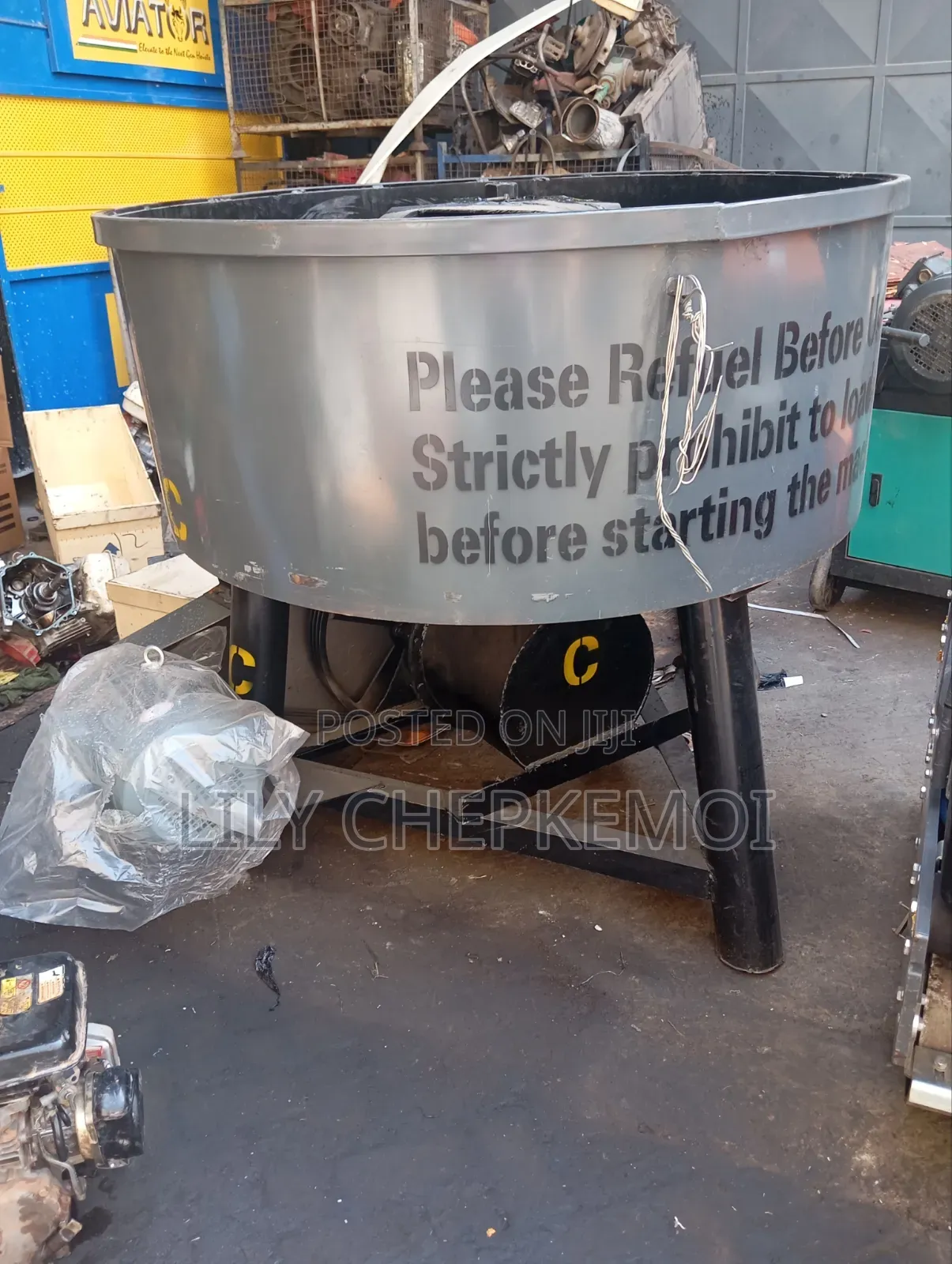 Pan Mixer Machine