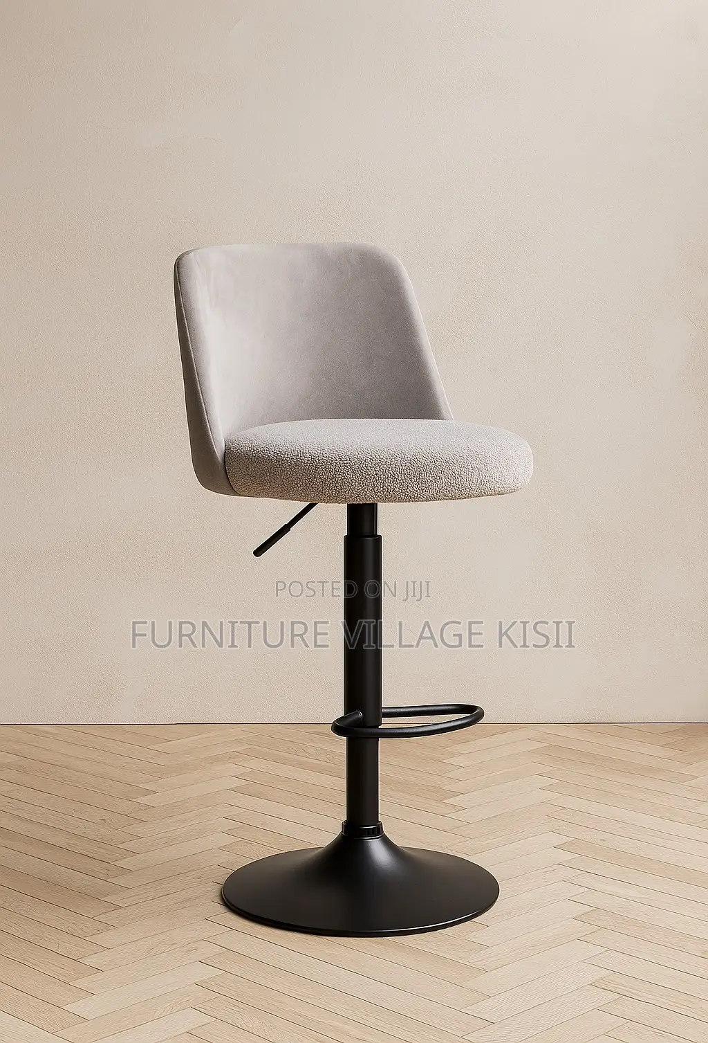 Adjustable Swivel Bar Stool