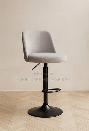 Adjustable Swivel Bar Stool