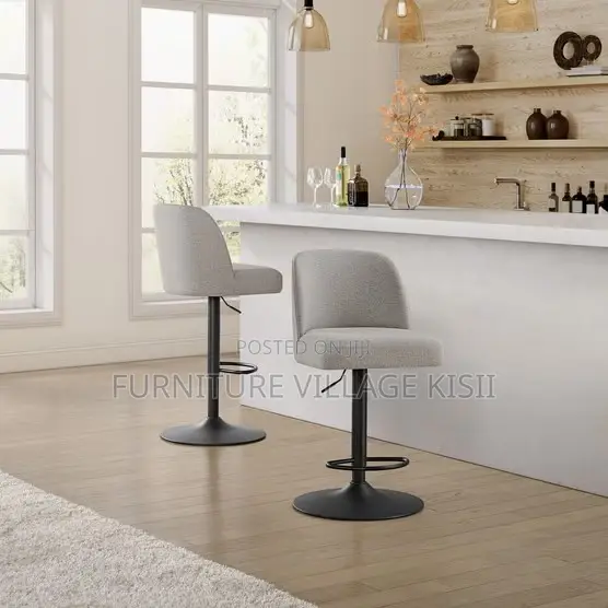 Adjustable Swivel Bar Stool