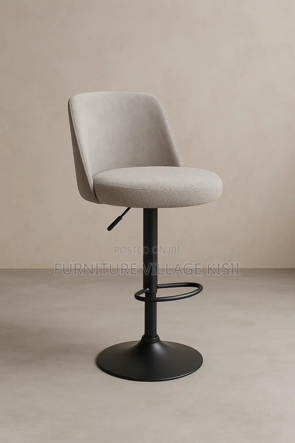 Adjustable Swivel Bar Stool