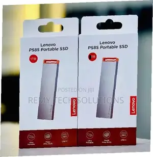 Lenovo Ps8s External SSD 1tb 1050mb/S -USB-C, Usb3.2 Gen2 - Cool Grey