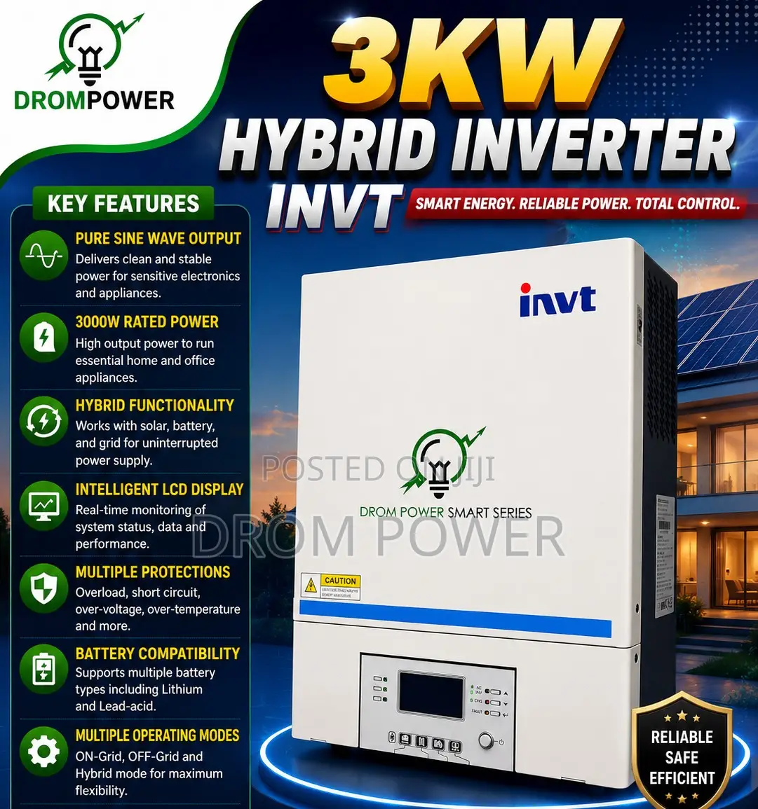 3kw Invent Hybrid Inverter