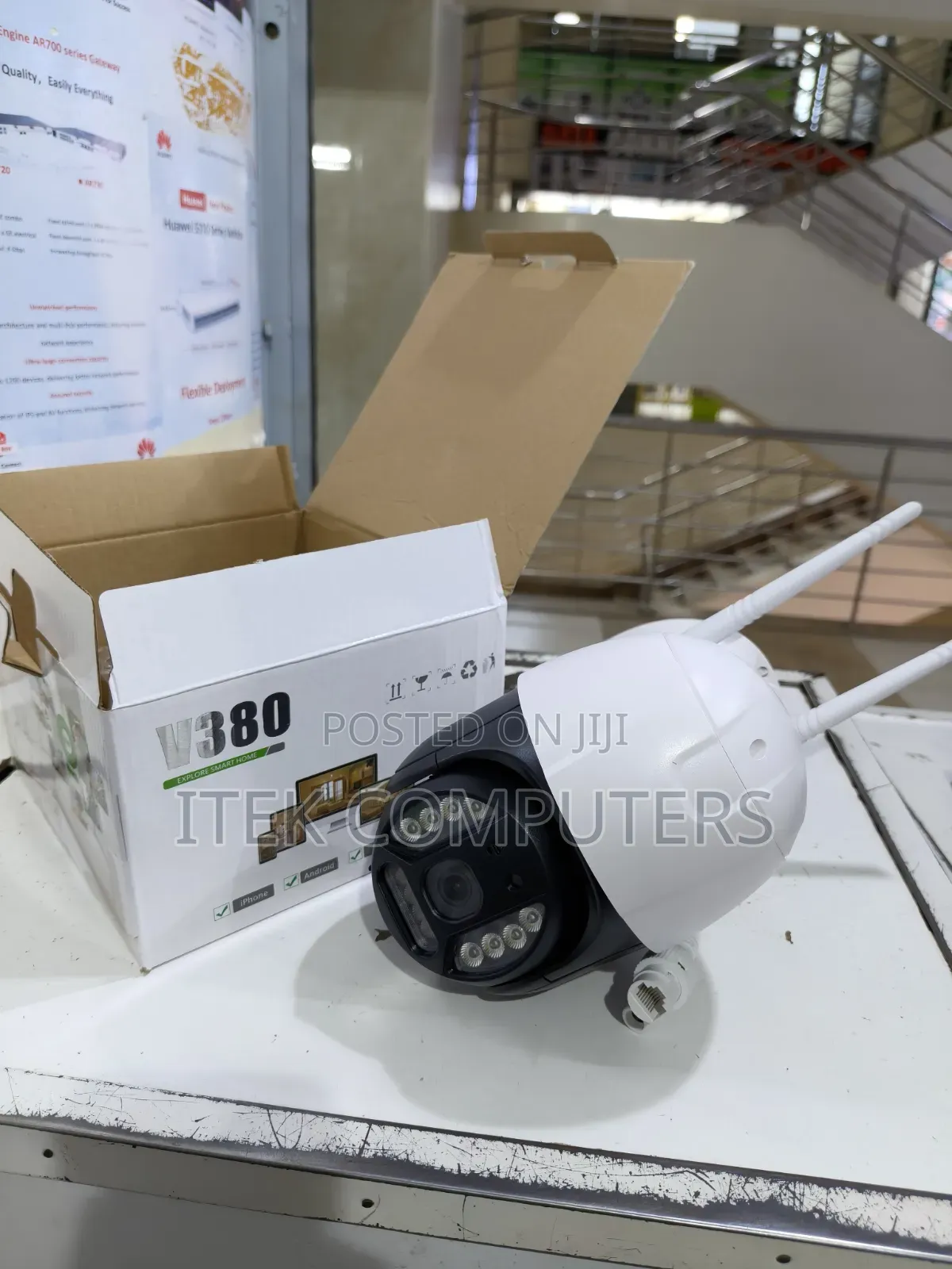 Smart WiFi Single Lens Electric CCTV for Home Security
